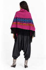 Mombassa 26 Multi-Way Shawl – Fuchsia