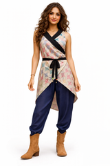 Jamila Purple Tunic