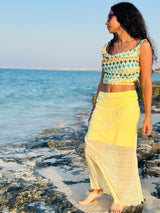 TULEEN YELLOW SKIRT