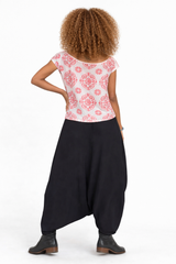TIDA White & Pink Top