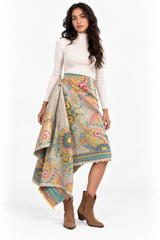 Mombassa 25 - Double Face Multiway Shawl