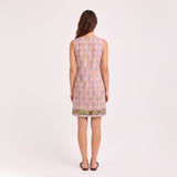 AZTEC DEESS – Floral Print Mini Dress – Multicolor